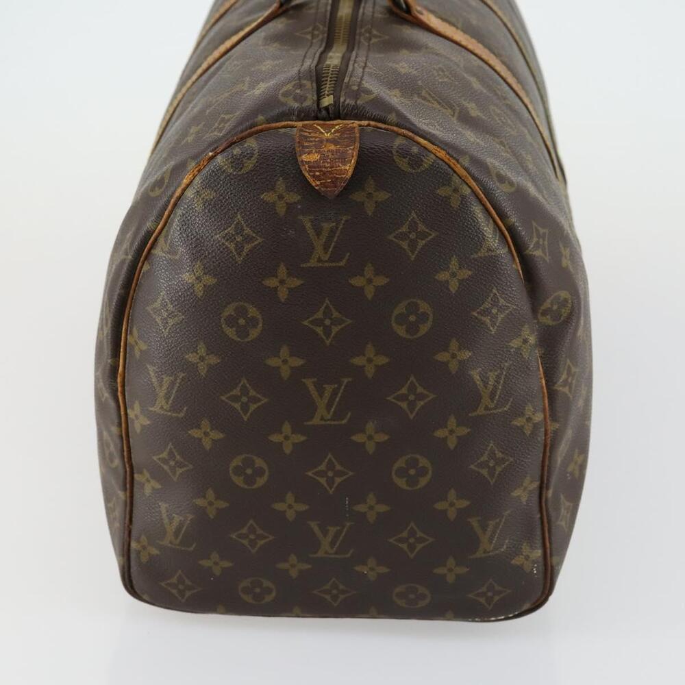 LOUIS VUITTON Monogram Keepall 50 Boston Bag M41426 LV Auth 155038 - Picture 4 of 16